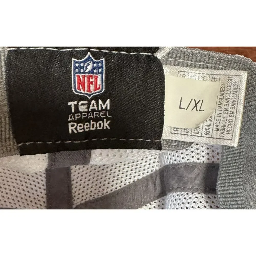 Baltimore Ravens Hat - Reebok - Gray - Relaxed Fit - Preowned L/XL